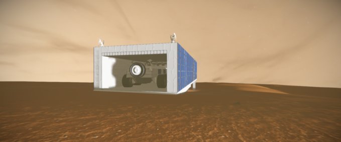 Blueprint Base mars Space Engineers mod