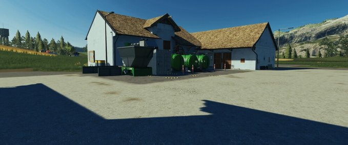 Gebäude mit Funktion Lizard Biofuels Production Landwirtschafts Simulator mod