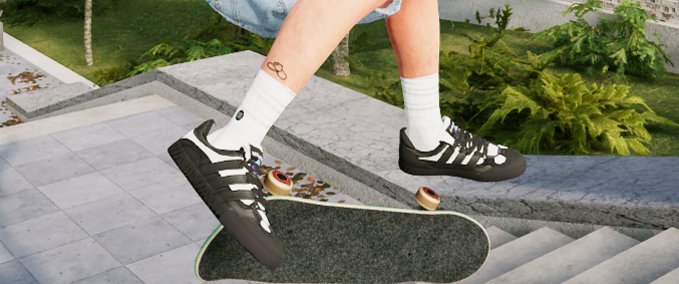 Real Brand Adidas X Fa Skater XL mod