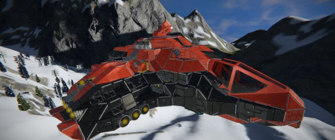 Blueprint GS3-Hawk Space Engineers mod