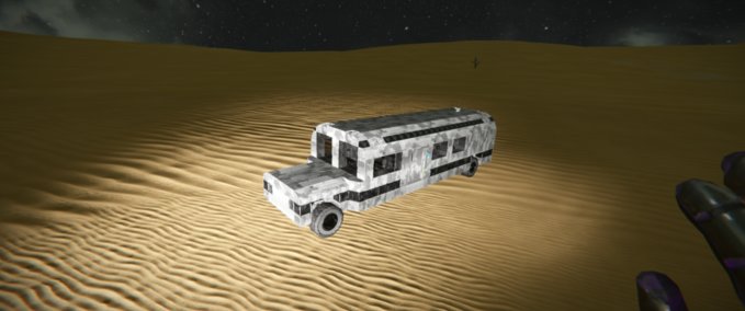 Blueprint Millitary Bus 49 Space Engineers mod