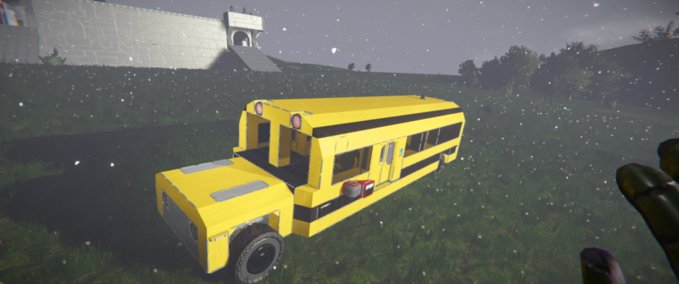 Blueprint School Bus 49 Space Engineers mod