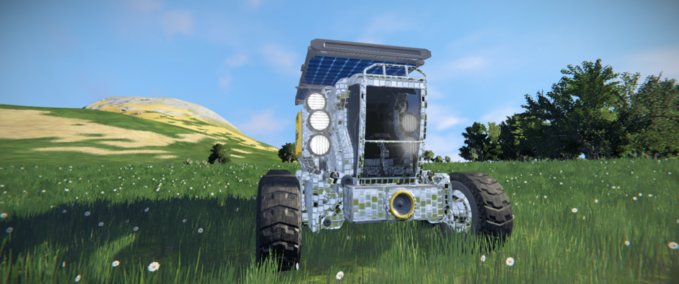 Blueprint Disco Rover Space Engineers mod