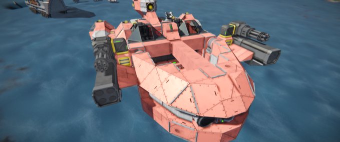 Blueprint X-34 ARMED LANDSPEEDER Space Engineers mod