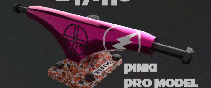 Gear Static Pro Model Truck Pinki Skater XL mod
