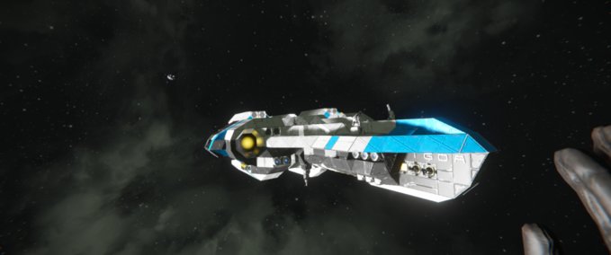 Blueprint [IGDA] Skadi-Class Corvette Space Engineers mod