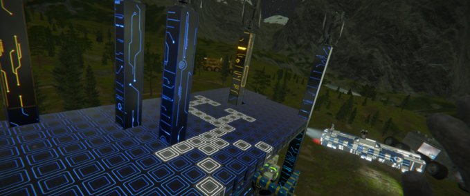 Blueprint Static Grid 8488 Space Engineers mod