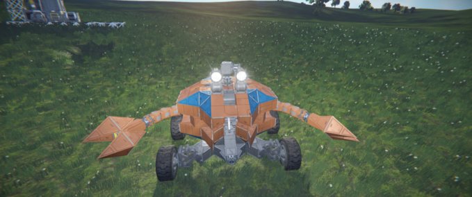 Blueprint Crab Car Space Engineers mod