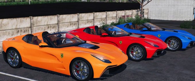 PKWs Ferrari F12 TRS Roadster Landwirtschafts Simulator mod