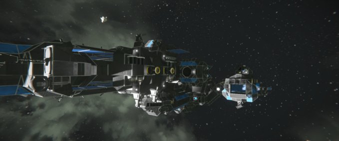 Blueprint Persistence class trade cruiser varient Space Engineers mod