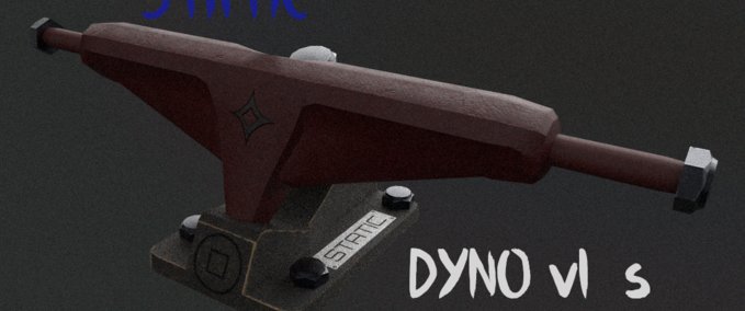 Gear Static Truck Model Dyno v1s Skater XL mod
