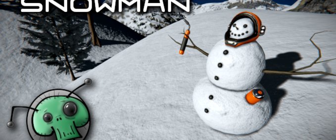 Sonstiges Snowman Space Engineers mod