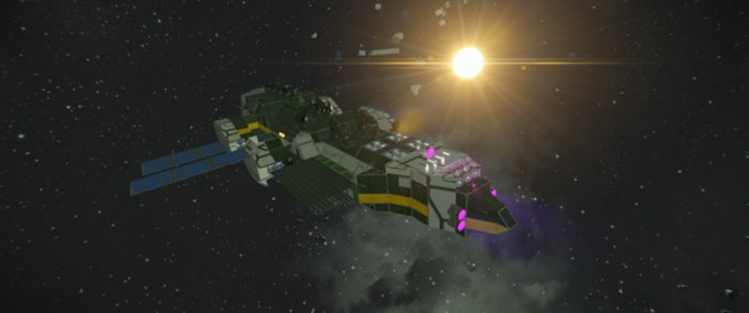 Blueprint King of space v5 Space Engineers mod