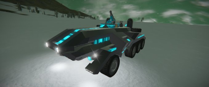 Blueprint Arcane heavy truck Space Engineers mod