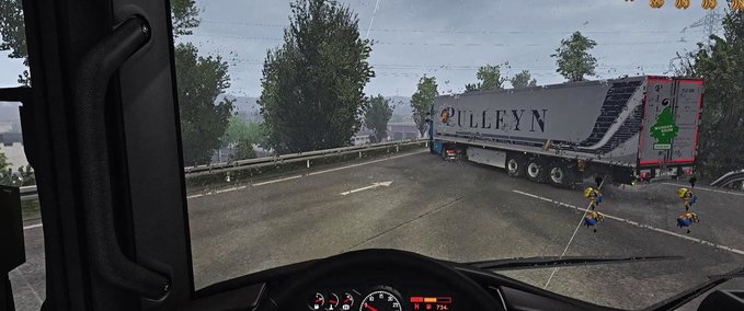 Mods Regen Settings von Piva [1.39] Eurotruck Simulator mod