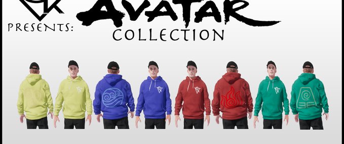 Fakeskate Brand Gorila Kult Presents: Avatar Clothes Skater XL mod