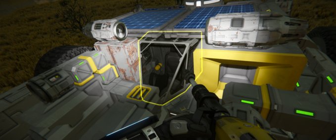 Blueprint Airground survival buggy Space Engineers mod