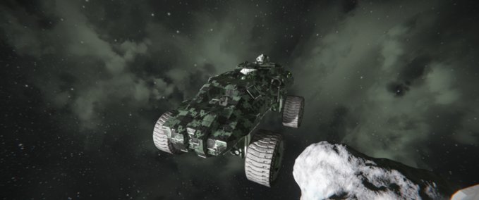 Blueprint Personal Exploration Rover Space Engineers mod