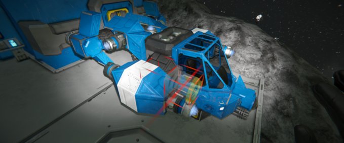 Blueprint Small Fighter Space Engineers mod