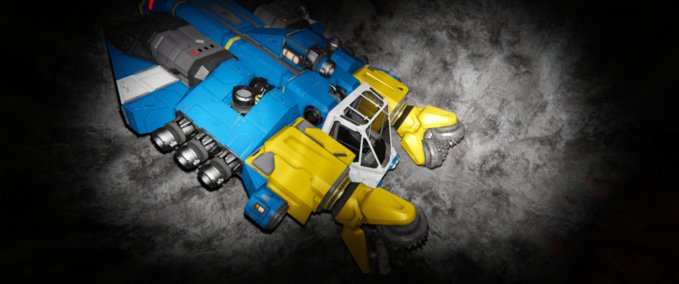 Blueprint Mining ship Space Engineers mod