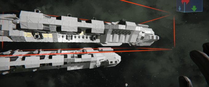 Blueprint COA gunship mk 2 Space Engineers mod