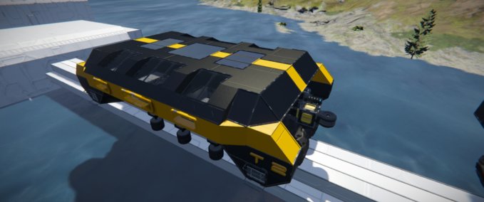 Blueprint Sleeper car T2 Space Engineers mod