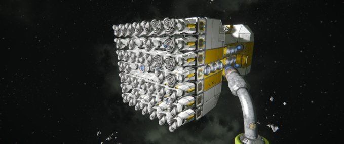 Blueprint Large Ion Miner Space Engineers mod