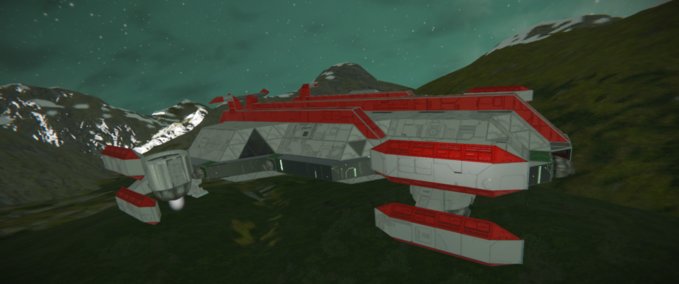 Blueprint SpF voyager atmo Serialkilla2ez Space Engineers mod