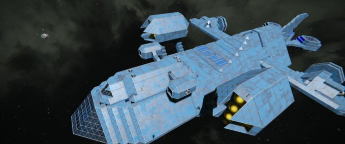 Blueprint Carrier ship mk6 Space Engineers mod