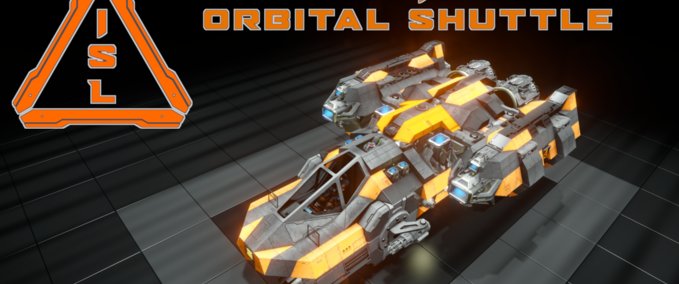 Blueprint ISL - Atlas-IC 330 Orbital Shuttle Space Engineers mod