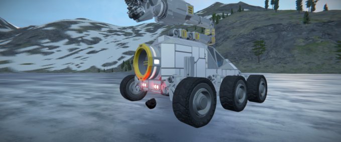 Blueprint Mining Rover Mini MKI Space Engineers mod