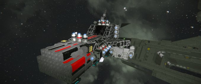 Blueprint X64 Light Drone Bomber Space Engineers mod