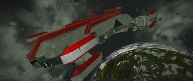 Blueprint SpF Voyager atmo ion Serialkilla2ez Space Engineers mod