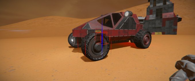 Blueprint Scout buggy salvage Space Engineers mod