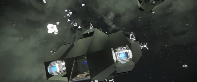 Blueprint NAZGUL (SARC)-Class gatlin X Space Engineers mod