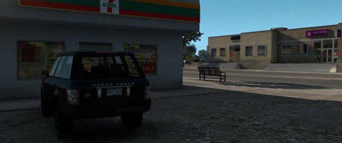 Mods Realistic Corner Shop (1.39.x) American Truck Simulator mod