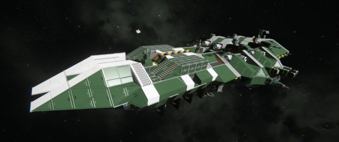 Blueprint Corvette cruiser MK 2 Space Engineers mod
