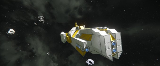 Blueprint Hussars Class Light Frigate Space Engineers mod