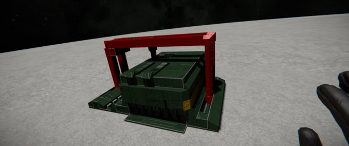 Blueprint GDI War Factory Space Engineers mod