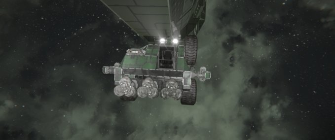 Blueprint UNSC Mobile Command Center MCC M96A7 Space Engineers mod