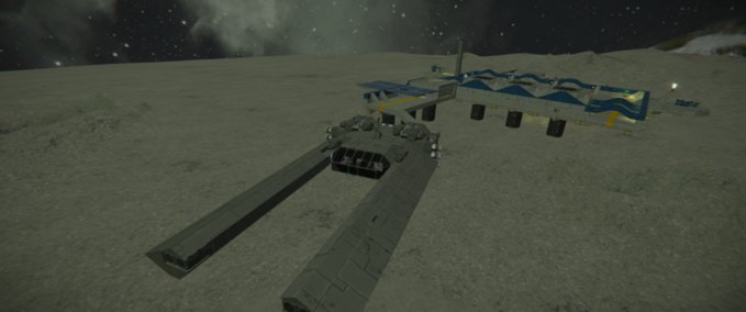 Blueprint Cool usless ship Space Engineers mod