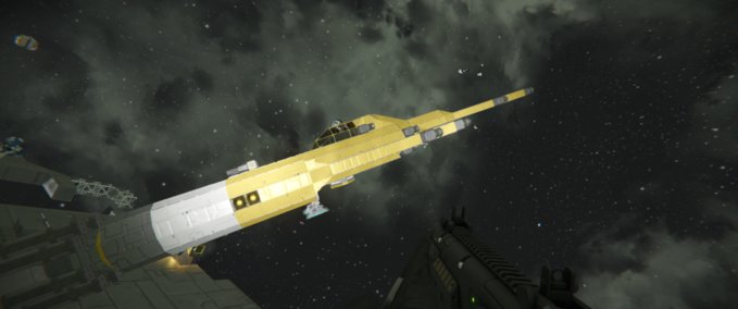 Blueprint Star Wars Naboo Starfighter Space Engineers mod