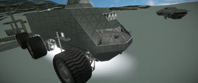 Blueprint Mobile base Space Engineers mod