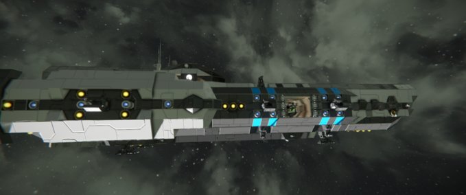 Blueprint D-37_Timberwolf Space Engineers mod