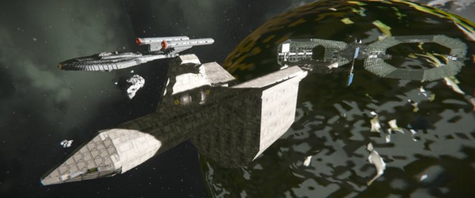 Blueprint S.S. Botany Bay Space Engineers mod