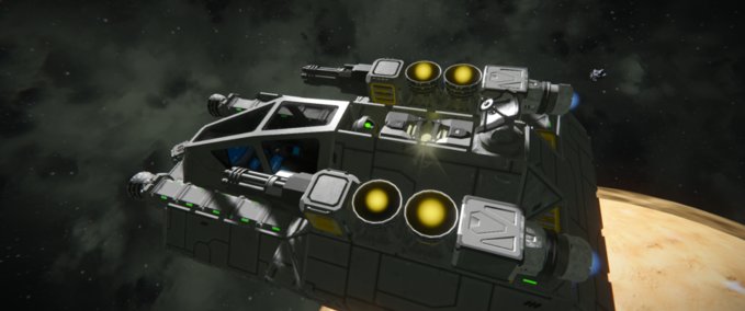 Blueprint Малая структура 5021 Space Engineers mod
