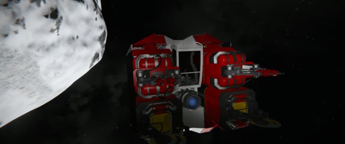 Blueprint The ugley builder Space Engineers mod