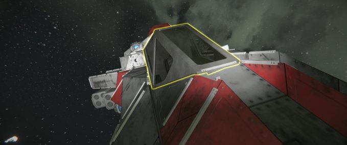 Blueprint Arcadian Interceptor - Ion Space Engineers mod