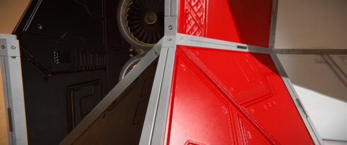 Blueprint Atom corvette Space Engineers mod