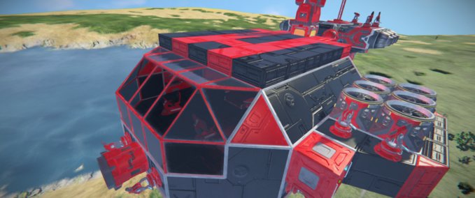 Blueprint Pirate Corvette Space Engineers mod